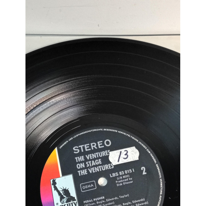 The Ventures On Stage LP Liberty Records