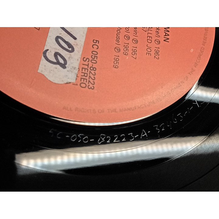 Peggy Lee Songs for My Man LP