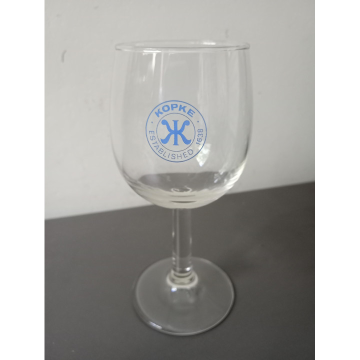 Kopke portglas op voet 13 cm