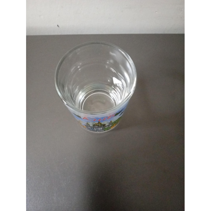 Souvenir shotglas Kiev Oekraïne Andreaskerk