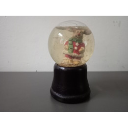 K's Collection kerst sneeuwbol met rendier