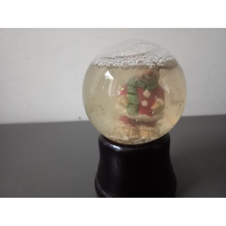 K's Collection kerst sneeuwbol met rendier