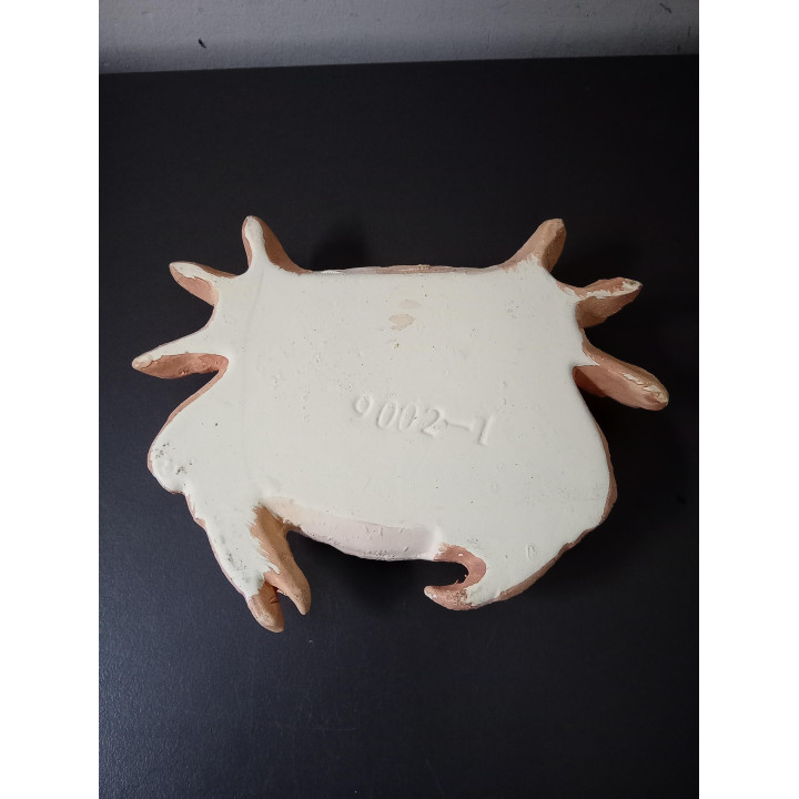 Decoratieve krabkaars in keramieken houder