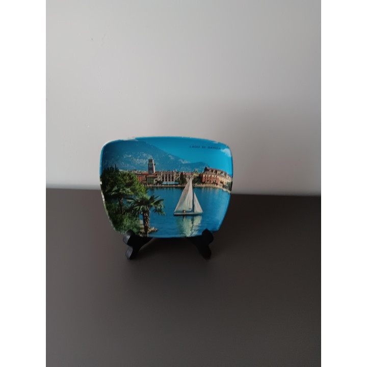 Decoratief souvenirschaaltje - Lago di Garda (Italië)