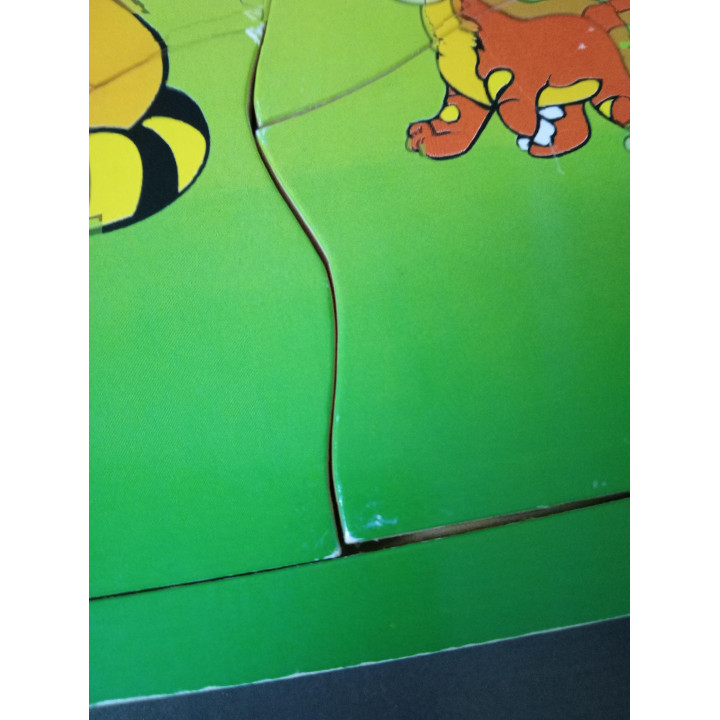 Houten legpuzzel met bosdieren 30 x 22,5 cm