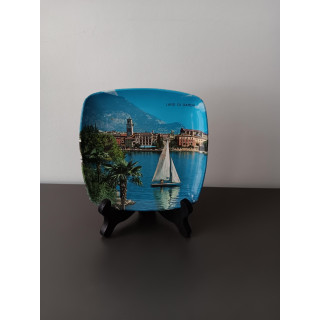 Decoratief souvenirschaaltje - Lago di Garda (Italië)