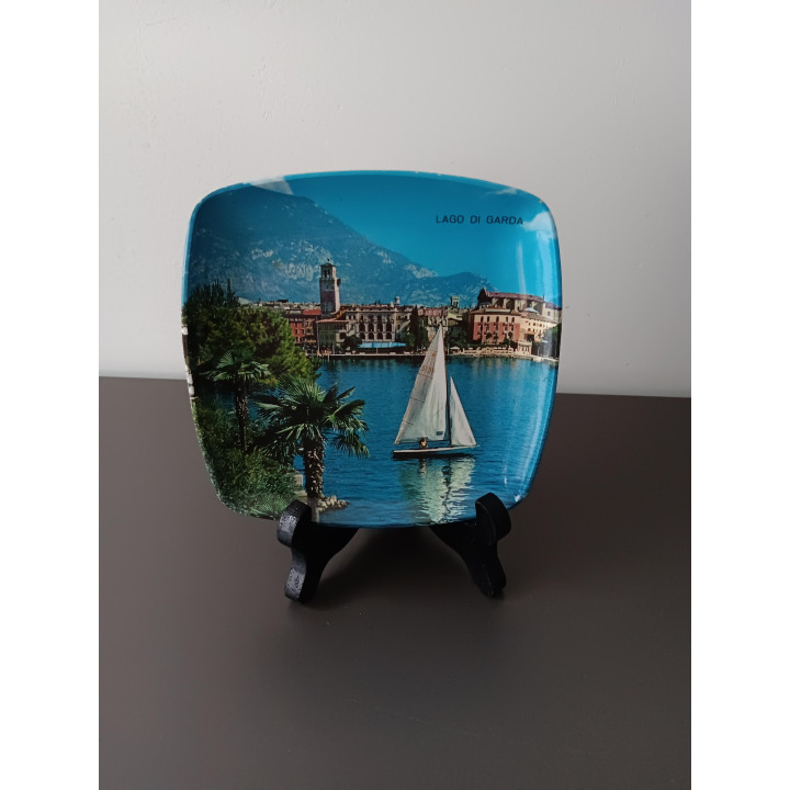 Decoratief souvenirschaaltje - Lago di Garda (Italië)