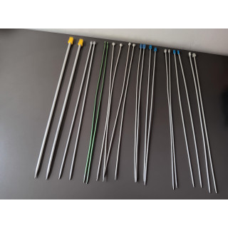 Set van 10 Paar Breinaalden Diverse Maten
