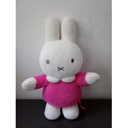 Nijntje pluche rammelaar roze 23 cm