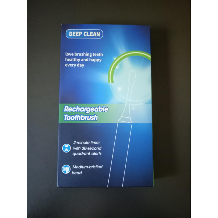 Deep Clean elektrische tandenborstel met 7 opzetborstels