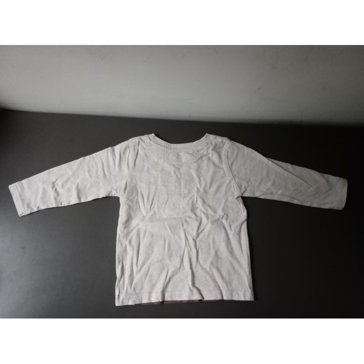Primark babyshirt met beer en egel maat 86