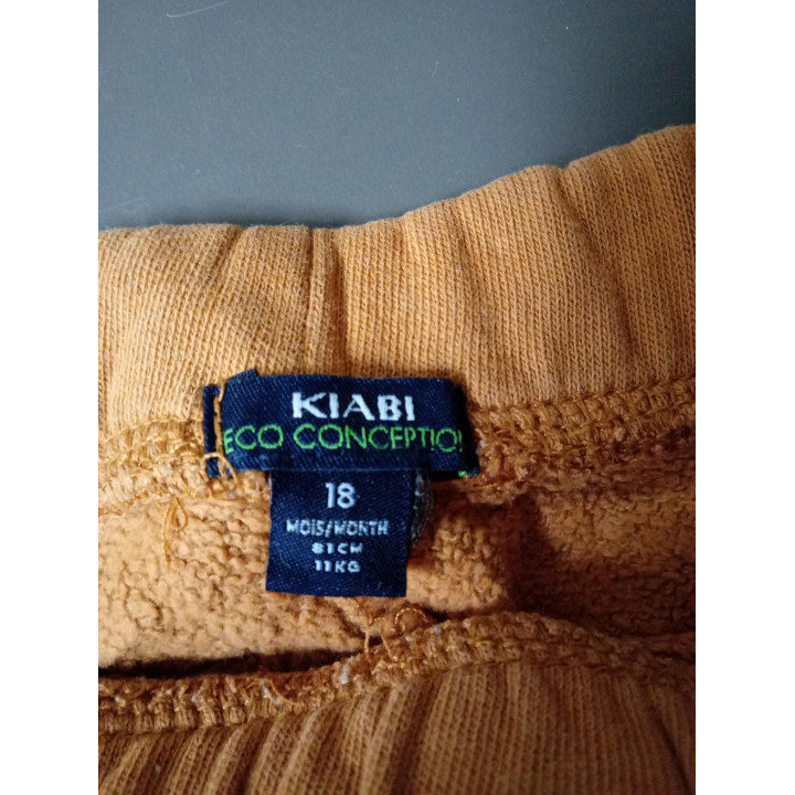 Kiabi babybroek bruin maat 81