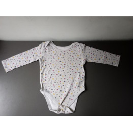 Primark babyromper grijs met sterren maat 92