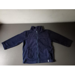 Zippy baby fleecevest donkerblauw maat 76-82
