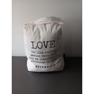 Decoratief Riverdale Deurstopper - LOVE Tekst