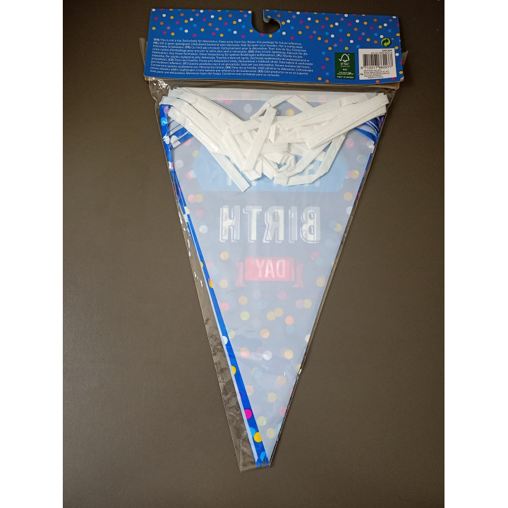 Cool2Party verjaardagsvlaggenlijn Happy Birthday 6 meter