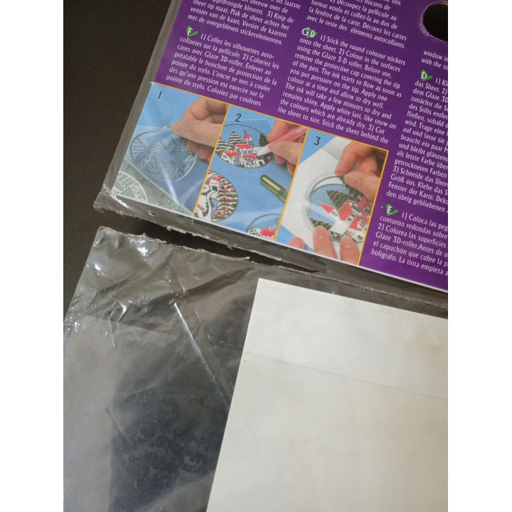 Hobby Moment Glaze 3D Roller Winter Set kerstkaarten maken