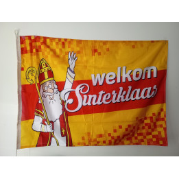 Sinterklaas vlag Welkom Sinterklaas 98 x 68 cm