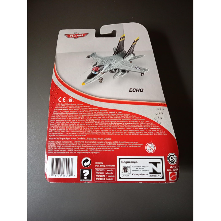 Disney Planes Echo straaljager Mattel nieuw in verpakking