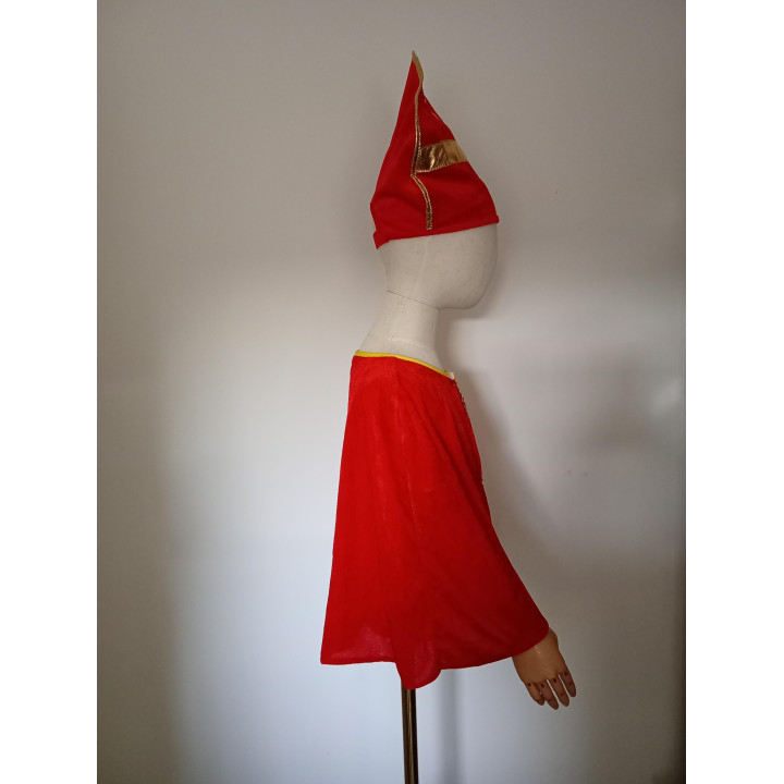 Sinterklaas kostuum rood met mijter one size