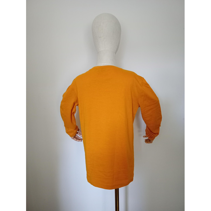 Twoday jongensshirt okergeel met beer maat 134/140