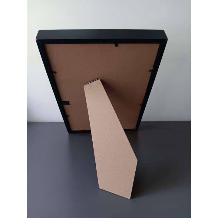 Zwarte fotolijst - Staand of liggend