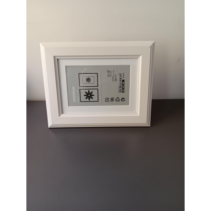 Witte IKEA VIRSERUM Fotolijst - 13 x 18 cm